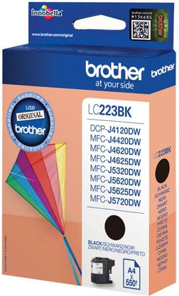 Brother LC-223BK - Inktcartridge - Origineel - Zwart