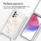 iMoshion Hoesje Geschikt voor Samsung Galaxy A53 Hoesje Met Koord - iMoshion Design Hoesje met Koord - Wit / White Marble