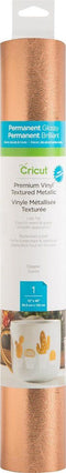 Cricut Premium Vinyl - Permanent met Textuur - Waterbestendig - Koper 30x120cm