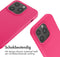imoshion Hoesje Geschikt voor iPhone 14 Pro Hoesje Met Koord - imoshion Siliconen hoesje met koord - Roze