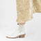 PS Poelman TARTOR - Dames Enkellaarzen - Snake print - Off White - Maat 38