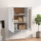 vidaXL - Hangkast - 69,5x32,5x90 - cm - wit