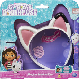 Gabby's Poppenhuis - Magische Muzikale Kattenoren - Met lichtjes en geluiden - Kleur: Kattenoren haarband