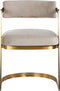 Richmond Stoel Jordan khaki velvet fire retardant (FR-Quartz 903 Khaki)