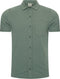 Mario Russo Korte Mouwen Hemd - Polo Shirt Heren - Ademend - Eend Groen - XXL