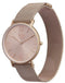 Ice Watch CITY milanese IW012710 - Horloge - Staal rosékleurig PVD - Rosékleurig - 36 mm