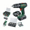 Bosch UniversalImpact 18V - Accu-klopboormachine - 20 koppelstanden - 173-delige schroeven/pluggenset
