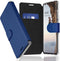 Accezz Hoesje Geschikt voor Samsung Galaxy S22 Ultra Hoesje Met Pasjeshouder - Accezz Xtreme Wallet Bookcase - Donkerblauw