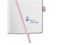 Sigel - notitieboek - A5 - Jolie Flair - hardcover - 174 pagina's - lijn - 80 grams papier - mango geel - SI-JN123