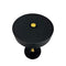 MOONLIGHT - LED tafellamp - oplaadbaar - zwart messing marmer
