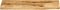 vidaXL - Tafelblad - met - natuurlijke - rand - 70x30x3,8 - cm - massief - mangohout