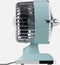 IKOHS Retro Mini USB Tafelventilator - Blauw - met Aroma Dispenser