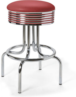 Bel Air Retro Barkruk BS-28-66 Rood