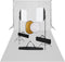 vidaXL - Fotostudioset - met - softboxlampen, - achtergrond - en - reflector
