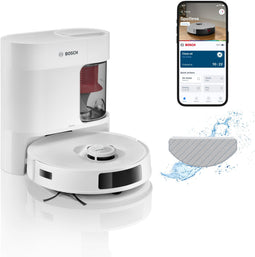 Bosch BCRD2W - Robotstofzuiger - Zakloos 0,4 l - Wit