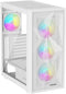 Genesis Diaxid 605 - Midtower Behuizing - ARGB Verlichting - Wit