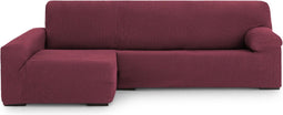 Hoes voor chaise longue met lange armleuning links Eysa THOR Bordeaux 170 x 110 x 310 cm