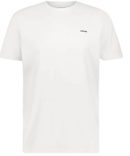 LEBASQ Parker Crew T-Shirt - Casual T-Shirt - 100% katoen - Maat M - Wit