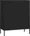 vidaXL - Opbergkast - 80x35x101,5 - cm - staal - zwart