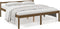 vidaXL - Seniorenbed - massief - grenenhout - honingbruin - 200x200 - cm