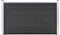vidaXL - Schutting - 526x106 - cm - HKC - grijs