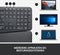 Logitech Ergo K860 - Ergonomisch Toetsenbord - Draadloos - Azerty FR