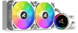 Sharkoon S80 - AIO Processor Koeler - 240mm Radiator - RGB - Wit