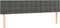 vidaXL - Hoofdborden - 2 - st - 80x5x78/88 - cm - fluweel - donkergrijs