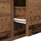 vidaXL - TV-kast - Oud - Hout - 100x31x25,5 - cm - Bewerkt - Hout