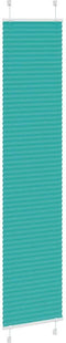 vidaXL - Plissé - rolgordijn - 40x200 - cm - stofbreedte - 39,4 - cm - petrol - groen
