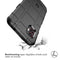 iMoshion Hoesje Geschikt voor Samsung Galaxy Xcover 6 Pro Hoesje Siliconen - iMoshion Rugged Shield Backcover - Zwart