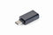Verloopstekker USB Type-C USB Type-A Zwart