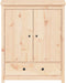vidaXL - Hoge - kast - 83x41,5x100 - cm - massief - grenenhout