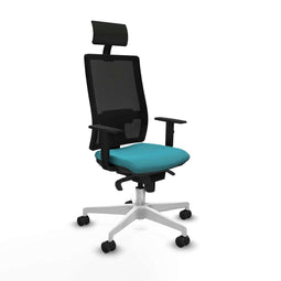Bureaustoel met hoofdsteun Piqueras y Crespo 1D026N1 Turkoois