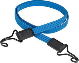 MasterLock 3227EURDAT - Platte snelbinder - Dubbele haak - 120 cm x 18 mm - Blauw