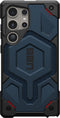 Urban Armor Gear Galaxy S24 Ultra - Monarch Kevlar Hoesje - Militaire standaard bescherming - Blauw
