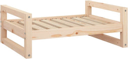 vidaXL - Hondenmand - 75,5x55,5x28 - cm - massief - grenenhout