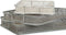 Set van trays DKD Home Decor 53 x 38 x 8 cm Metaal Multicolour (3 Stuks)