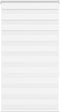 vidaXL - Zebra - rolgordijn - 90x150 - cm - stofbreedte - 85,9 - cm - polyester - wit