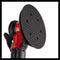 Einhell TC-PE 150 - Pneumatische Excentrische Schuurmachine - Ø150 mm - Rood Zwart