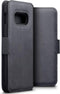 Qubits - lederen slim folio wallet hoes - Geschikt voor Samsung Galaxy S10e - Grijs