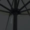 vidaXL - Tuinparasol - 395x245 - cm - in - Antraciet