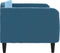 vidaXL - Slaapbank - 80x200 - cm - fluweel - blauw