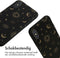 iMoshion Hoesje Geschikt voor iPhone Xs / X Hoesje Met Koord - iMoshion Siliconen design hoesje met koord - Zwart / Sky Black