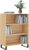 vidaXL - Schappenkast - 69,5x32,5x90 - cm - bewerkt - hout - sonoma - eikenkleurig