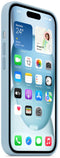 Apple iPhone 15 - Siliconehoesje met MagSafe - Lichtblauw