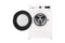 LG W4X1085NWB - Wasdroog-combinatie - 8 kg wassen 5 kg drogen 1400 toeren - Smart bediening