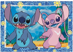 Clementoni - Puzzel - 104 Stukjes - Stitch en Angel - Disney Puzzel - Vanaf 6 jaar