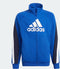 adidas Badge of Sport - Trainingspak - Regular fit jack en slim-fit broek - blauw - donkerblauw - wit