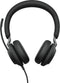 Jabra Evolve2 40 - USB-C Headset - Duo model met 360° busylight - Zwart